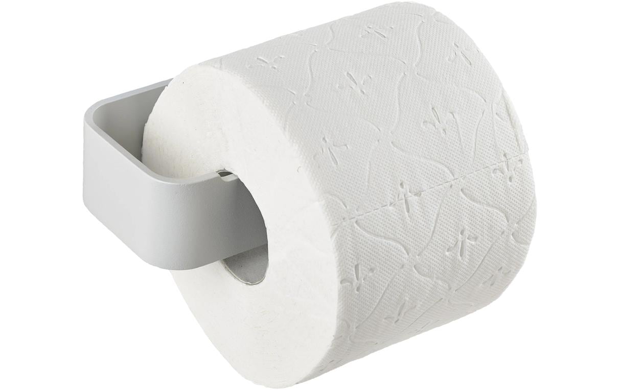 Zone Denmark Zone Ume – Toilettenpapierhalter – Aluminium, Hellgrau, Wandmontiert, 7,6 × 16,4 × 4 cm