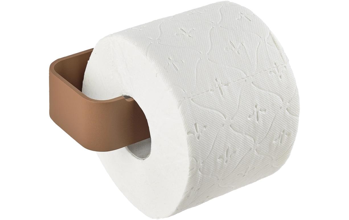 Zone Denmark Toilettenpapierhalter – Aluminium, Terrakotta, wandmontiert, 7,6 × 16,4 × 4 cm