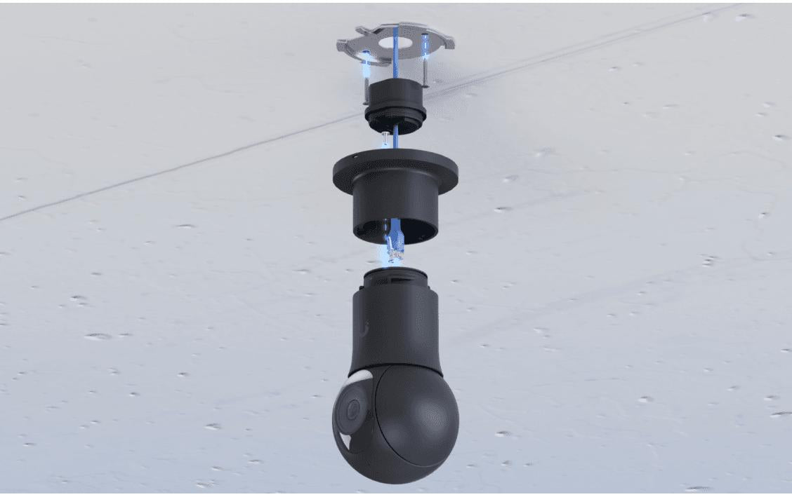Ubiquiti UACC-G5-PTZ-SM-B Deckenhalterung – für UVC-G5-PTZ – Schwarz