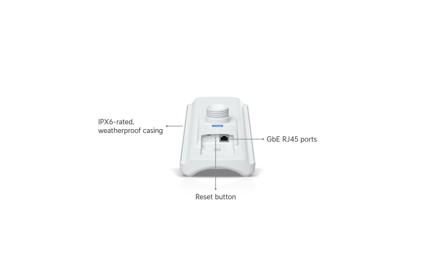 Ubiquiti Device Bridge Pro Sector - 5 – 5 GHz Funkbrücke, 1GbE, bis 5,0 km, 400 Mbit/s, IPX6