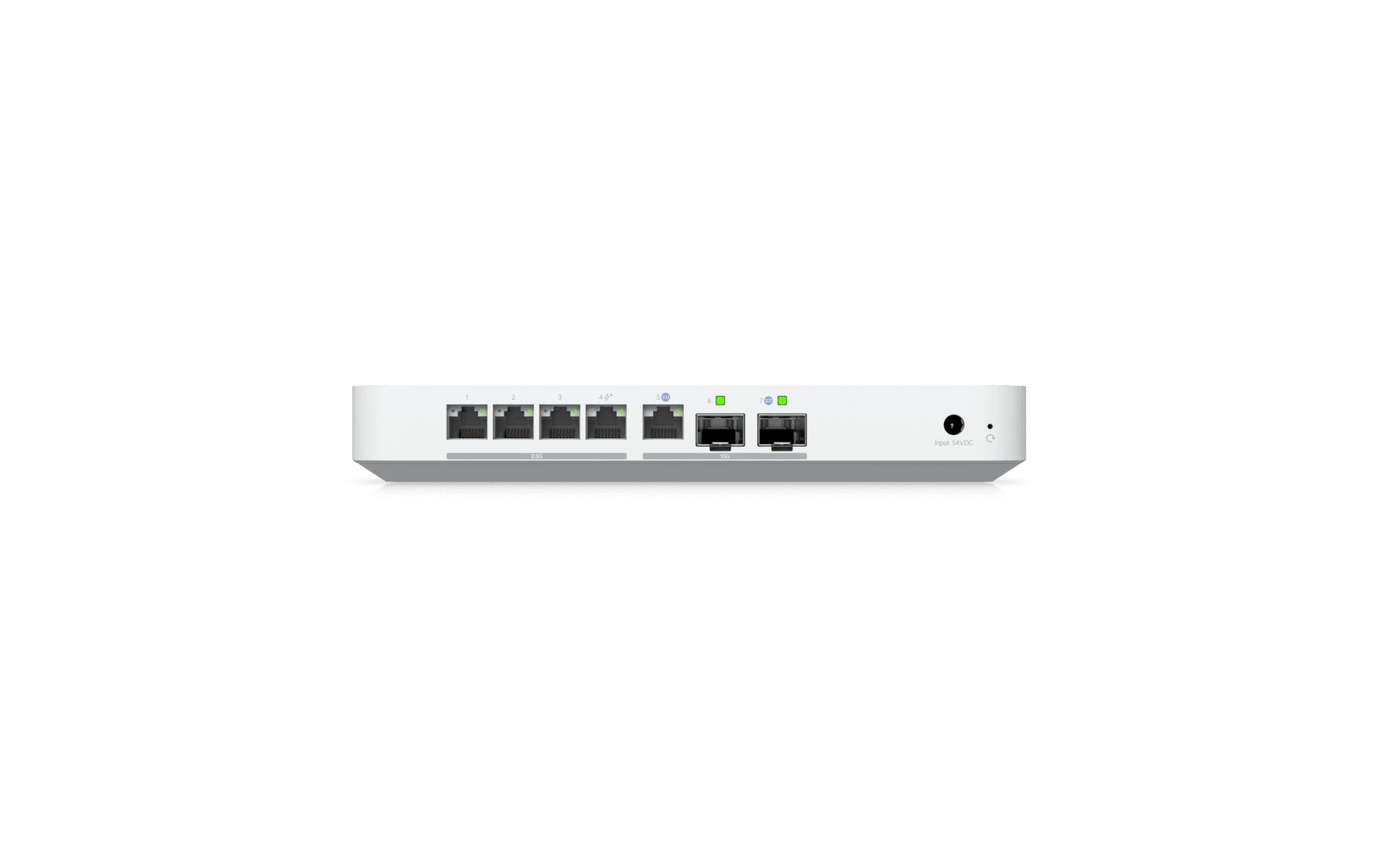 Ubiquiti UXG-FIBER – VPN-Router – 5×RJ45, 2×SFP+, Multi-WAN, IPSec
