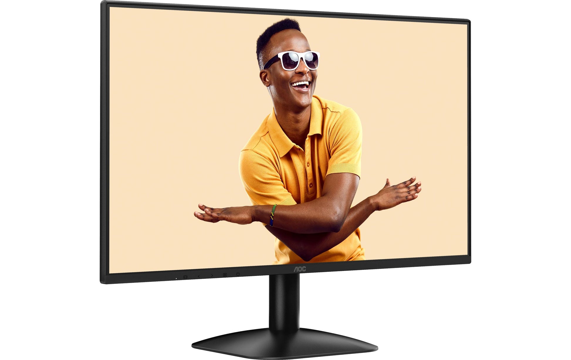 AOC 24B31H – Monitor, 23,8", IPS, 120 Hz, 300 cd/m², Adaptive Sync, VESA 100 × 100, Schwarz