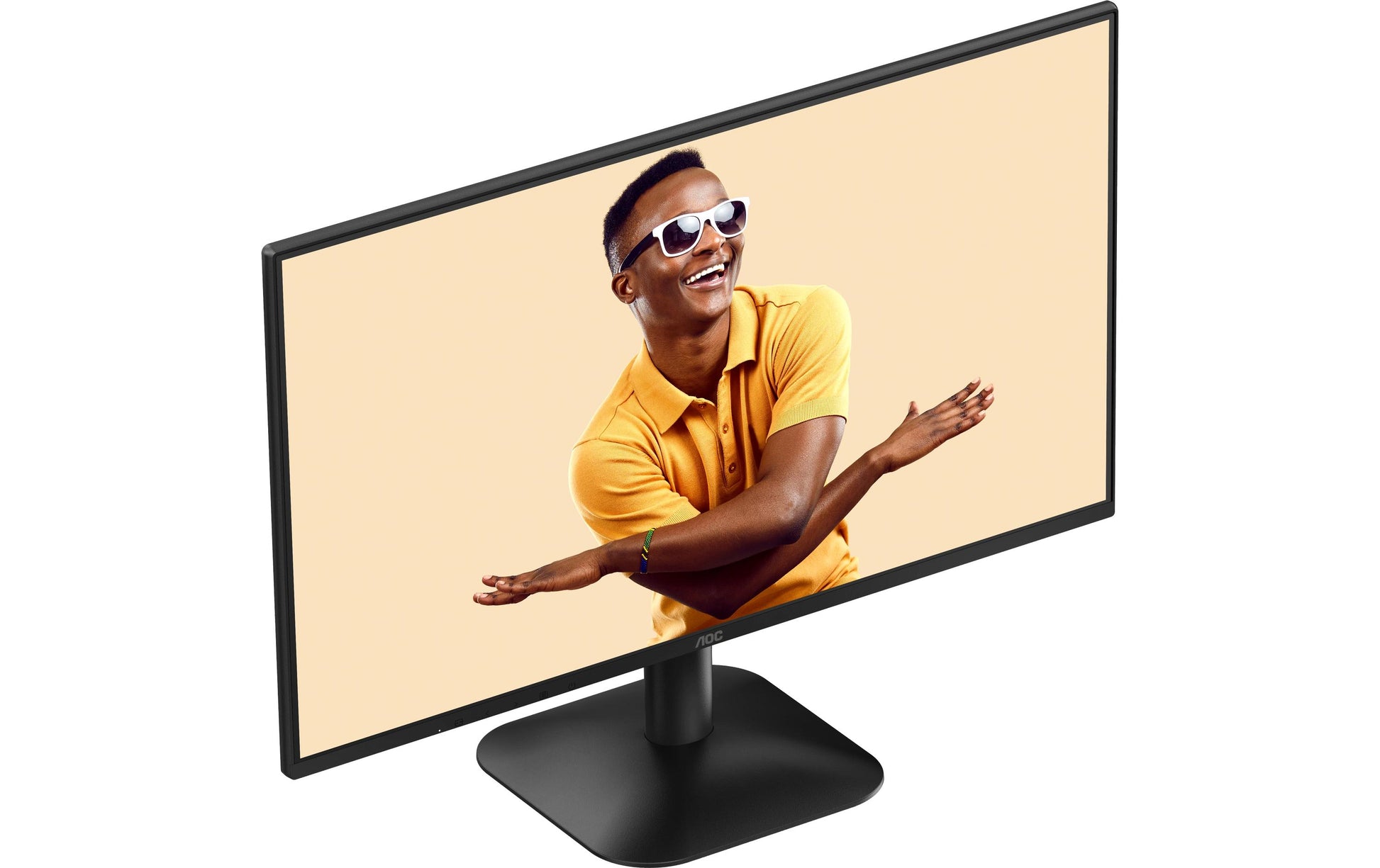 AOC 24B31H – Monitor, 23,8", IPS, 120 Hz, 300 cd/m², Adaptive Sync, VESA 100 × 100, Schwarz