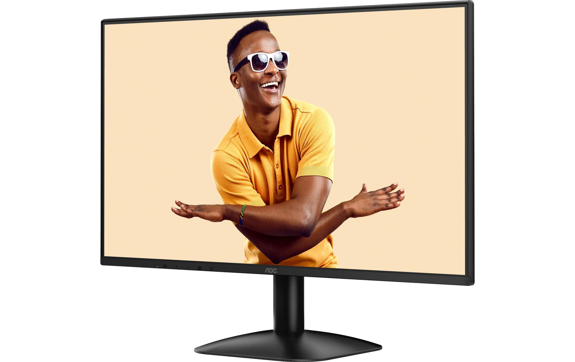 AOC 24B31H – Monitor, 23,8", IPS, 120 Hz, 300 cd/m², Adaptive Sync, VESA 100 × 100, Schwarz