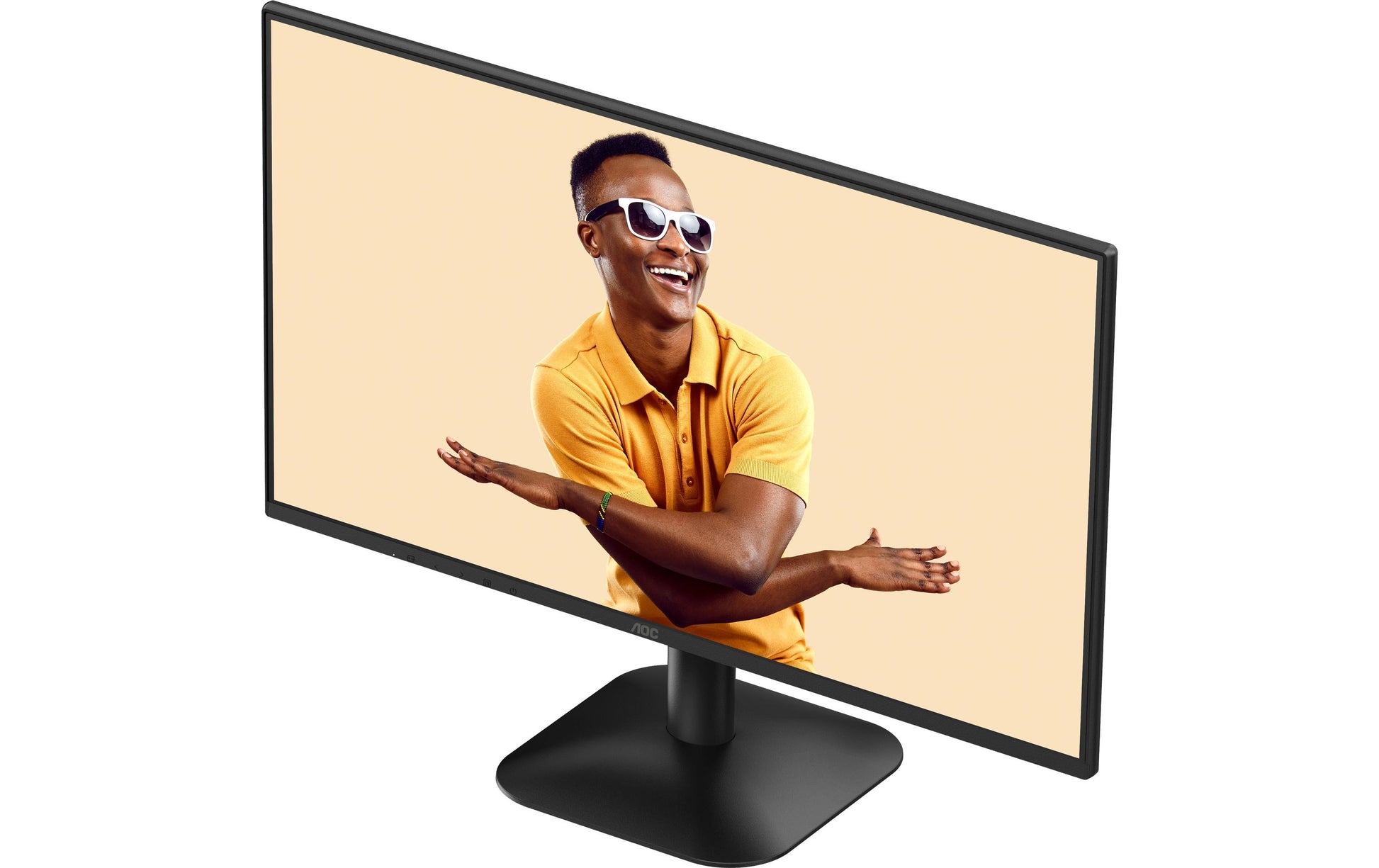 AOC 24B31H – Monitor, 23,8", IPS, 120 Hz, 300 cd/m², Adaptive Sync, VESA 100 × 100, Schwarz
