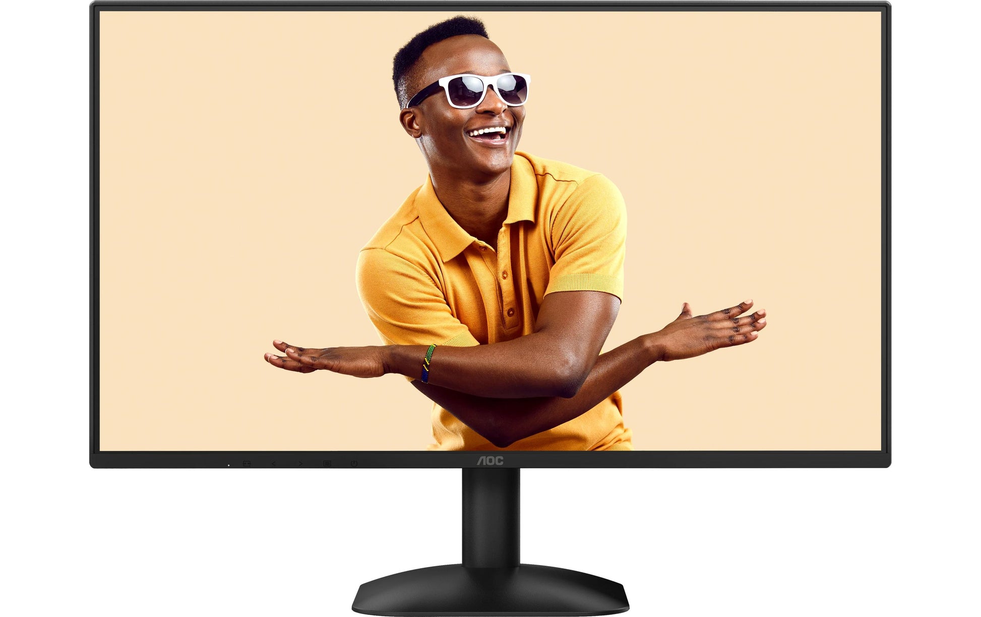 AOC 24B31H – Monitor, 23,8", IPS, 120 Hz, 300 cd/m², Adaptive Sync, VESA 100 × 100, Schwarz