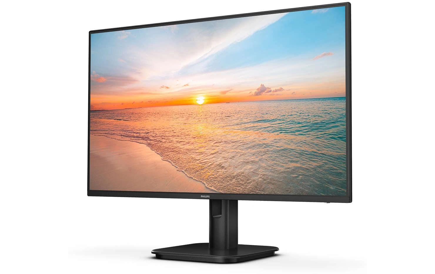Philips 24E1N1200A/00 – Monitor, 23,8", IPS, 120 Hz, 300 cd/m², Eingebaute Lautsprecher, Schwarz