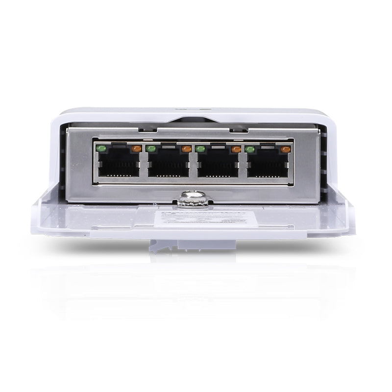 Ubiquiti NanoSwitch – Unmanaged Switch – 4× 1G, PoE, PoE Budget 36 W, Desktop