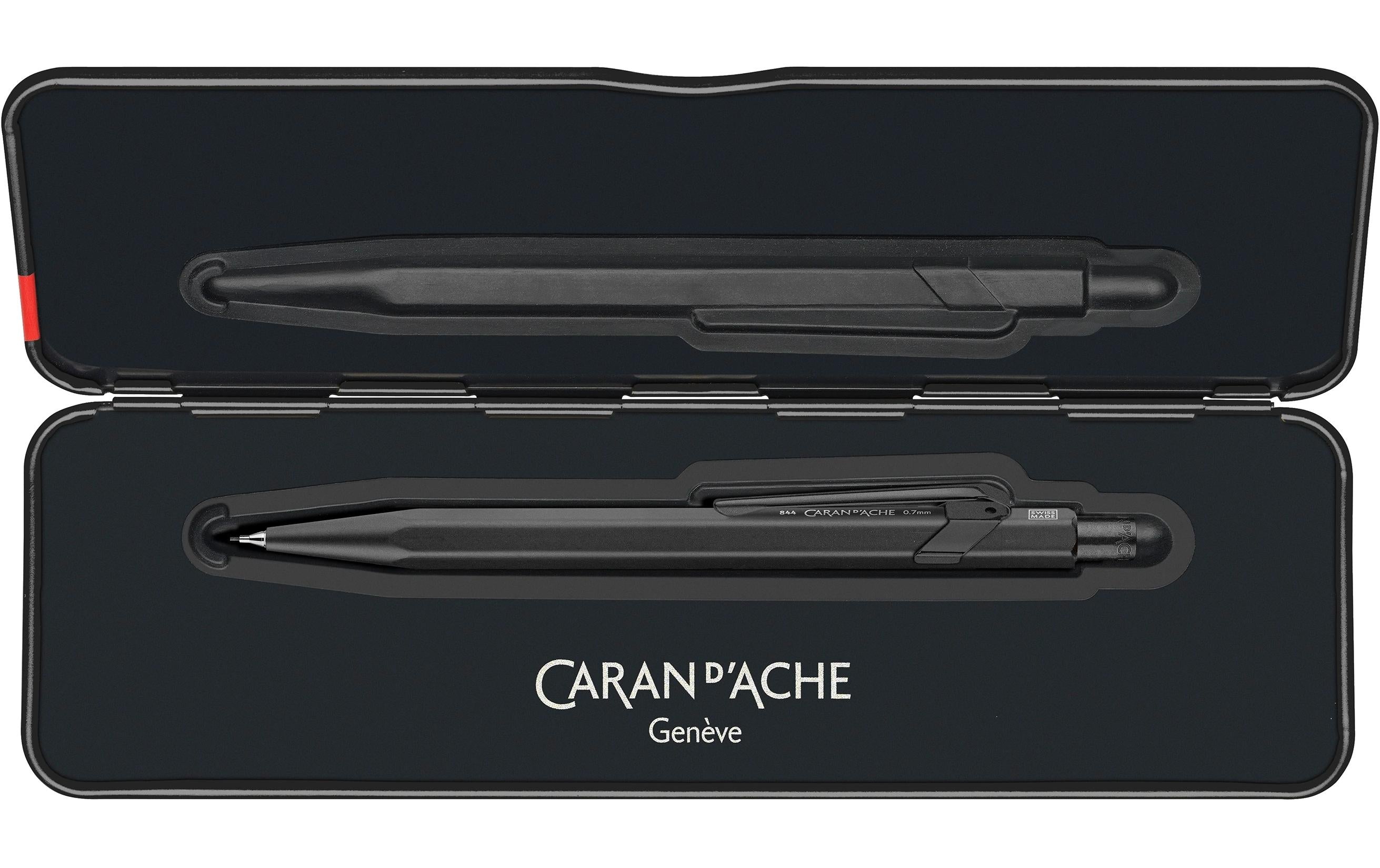 Caran d-Ache Caran d’Ache 849 Premium Black Code Druckbleistift – 0,7 mm – Aluminium – Schwarz