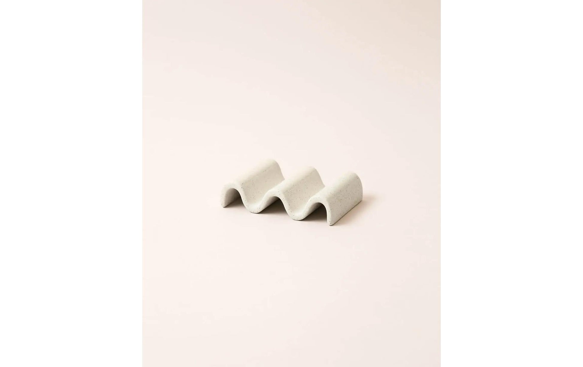 Esmée Seifenschale – Keramik, 8×11,5×3 cm, Beige