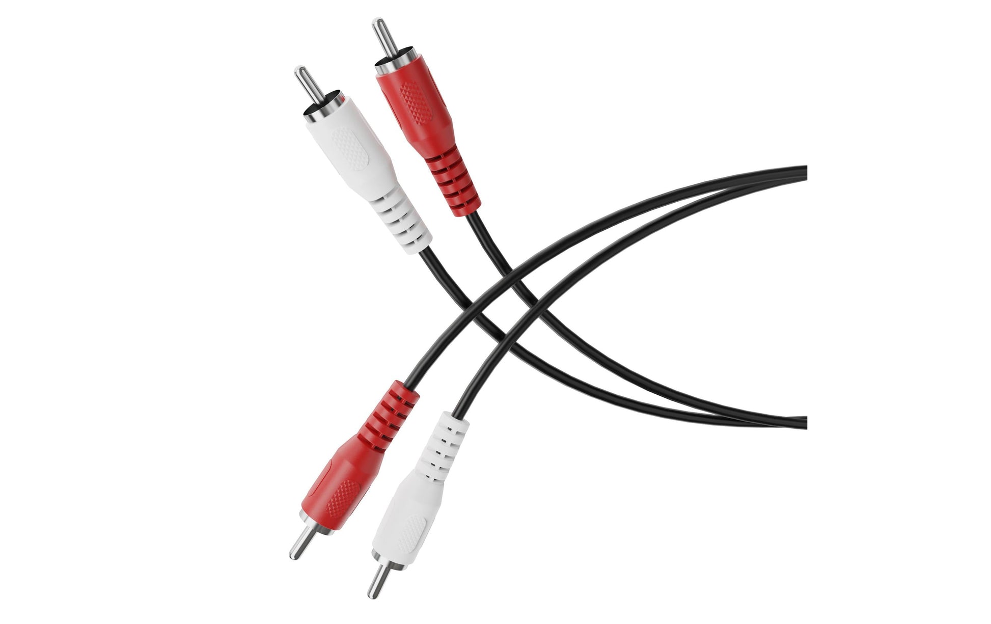 HDSupply Cinch-Kabel (2×) – Stecker zu Stecker – 0,5 m