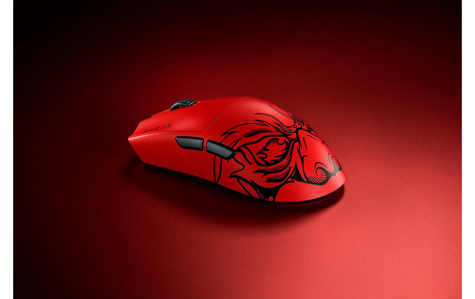 Razer Viper V3 Pro Faker Edition Gaming-Maus – Kabellos, Programmierbare DPI-Einstellung, Rot