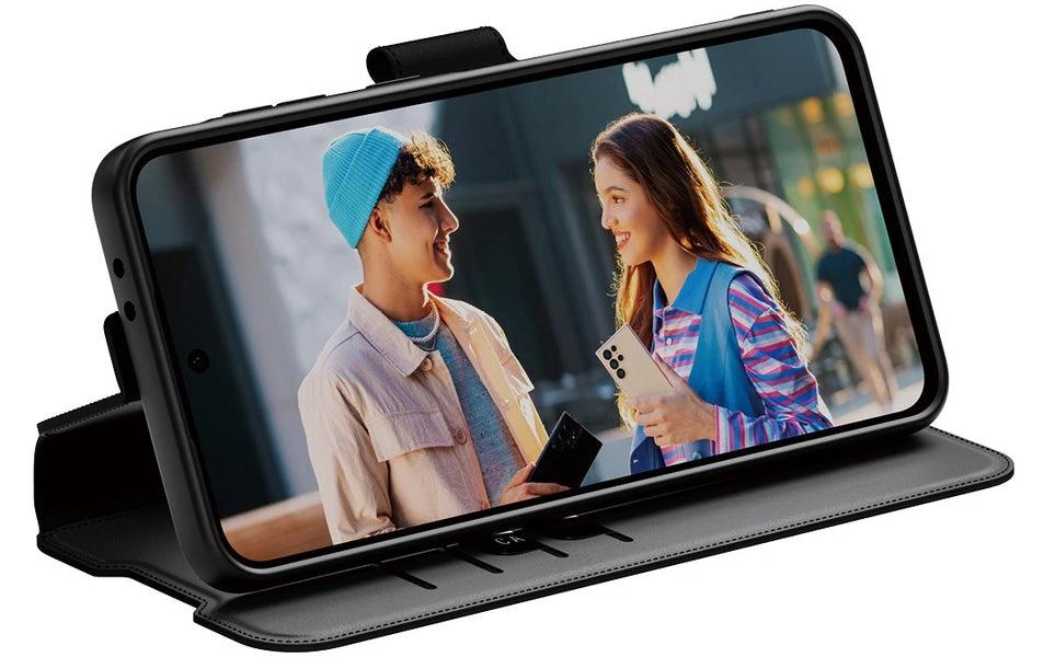 PanzerGlass CARE – Booklet-Hülle – für Samsung Galaxy A26 5G – schwarz – mit Kartenfach