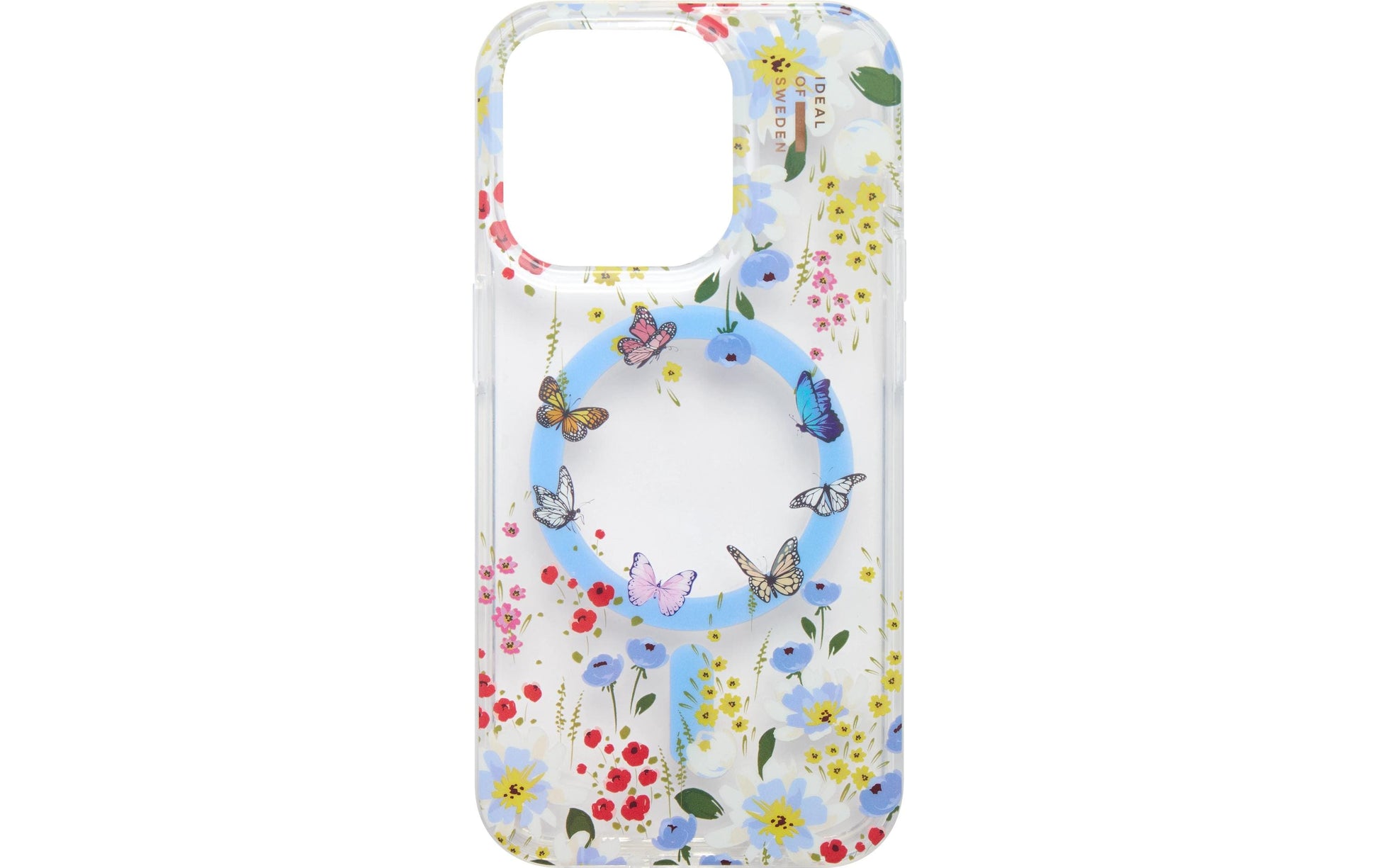 iDeal of Sweden Clear Case Mid MagSafe – für iPhone 16 Pro Max, Artistic Garden, PC, Sturzschutz bis 3 m