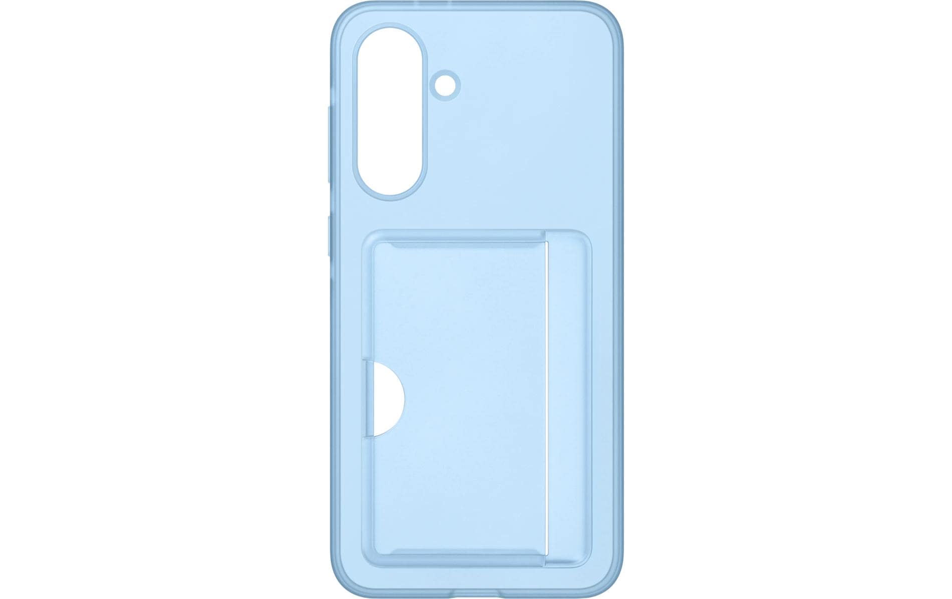 Samsung Backcover – für Samsung Galaxy A36 5G, mit Kartenfach, Kunststoff, Blau
