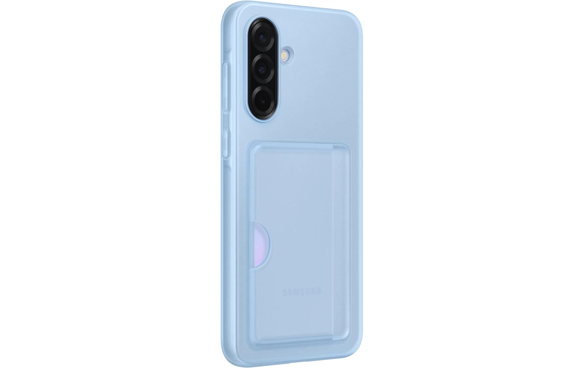 Samsung Backcover – für Samsung Galaxy A36 5G, mit Kartenfach, Kunststoff, Blau