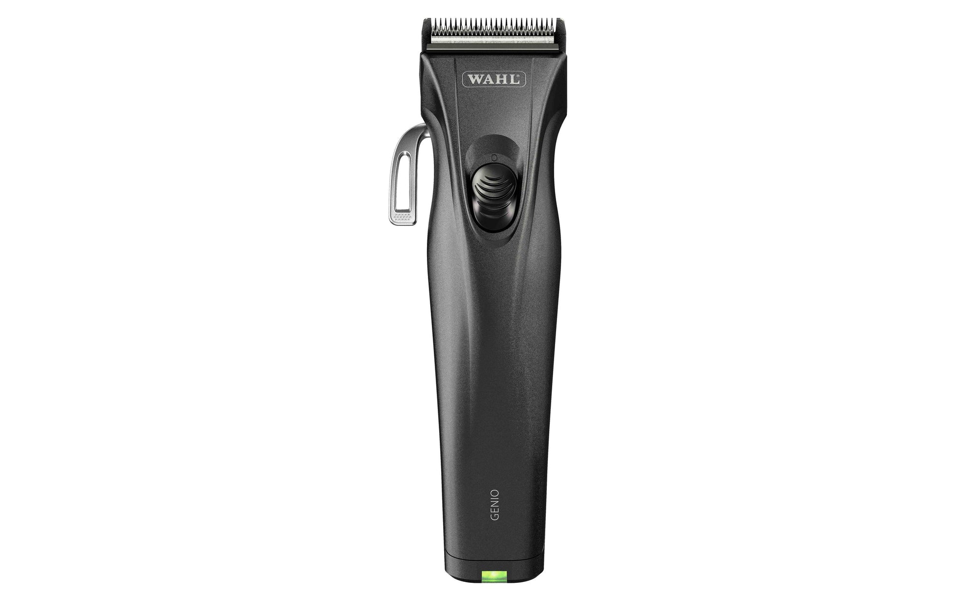 Wahl Haarschneider Genio – Akku, 120 min Laufzeit, 4,6 cm Schnittbreite – Schwarz, Karbonstahl-Klingen