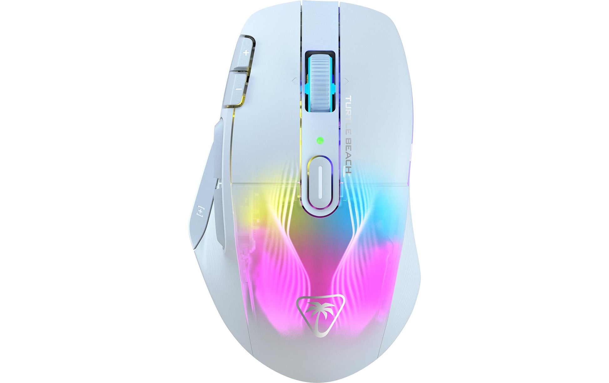 Turtle Beach Kone XP Air Gaming-Maus – kabellos, 10 Tasten, für Rechtshänder, RGB-Beleuchtung, weiss