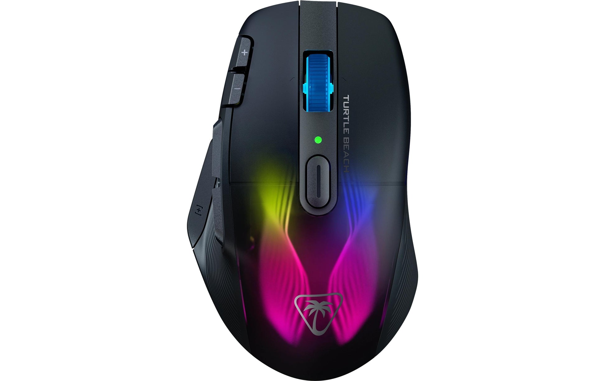 Turtle Beach Kone XP Air Gaming-Maus – kabellos, USB-C, 19'000 dpi, 10 Tasten, RGB, schwarz