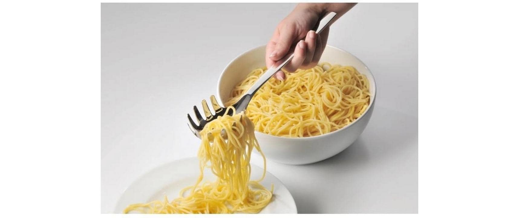 WMF NUOVA – Spaghettilöffel 30 cm, Edelstahl, spülmaschinenfest, Silber