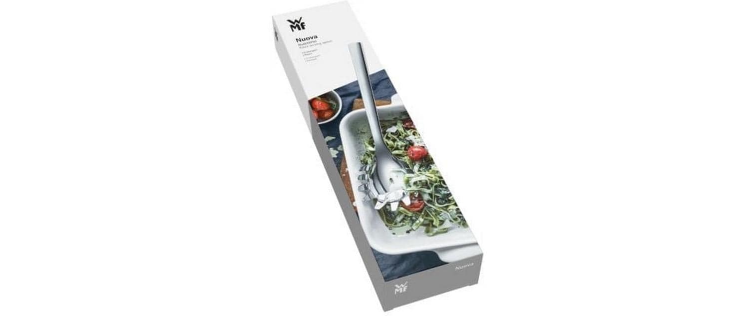 WMF NUOVA – Spaghettilöffel 30 cm, Edelstahl, spülmaschinenfest, Silber