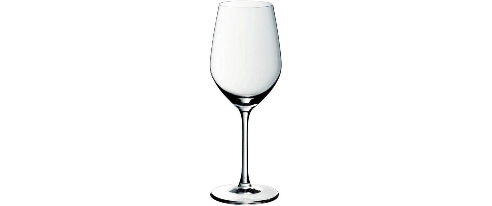 WMF EasyPlus Weissweingläser – 6er Set, 390 ml, Glas, Transparent, spülmaschinenfest