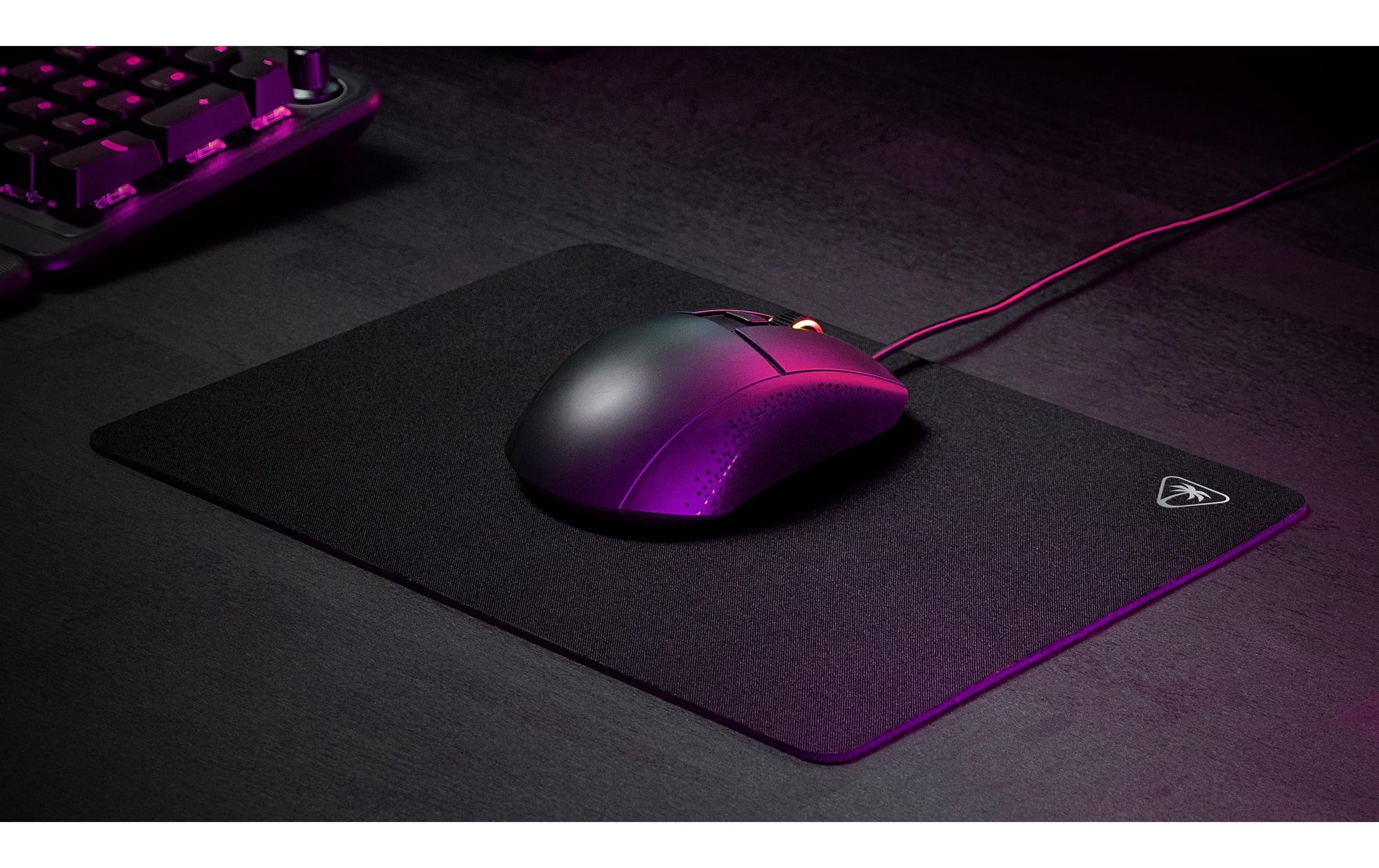 Turtle Beach Sense Core Mini – Gaming-Mauspad – 250 × 210 mm, 2 mm, Polyester & Gummi, Schwarz