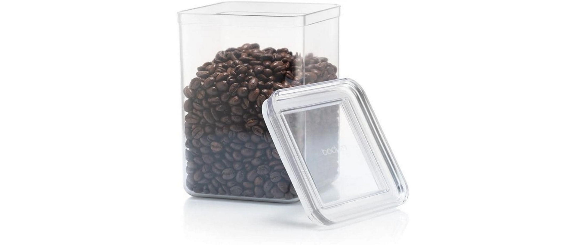Bodum Canteen Vorratsdosen-Set – 4×1 l, 2×1,2 l, 4×0,5 l, 2×2,6 l – eckig – Kunststoff – transparent