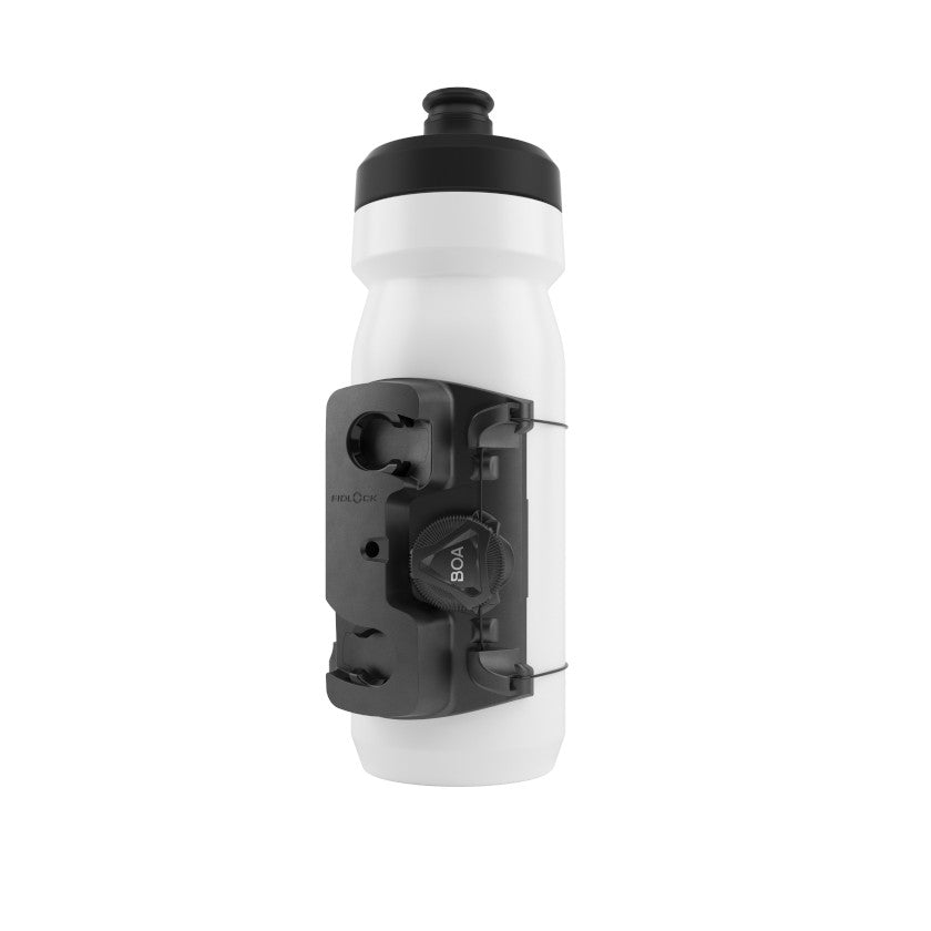 FIDLOCK Trinkflaschenhalter Twist Uni Connector 80 – für Flaschen bis 80 mm Ø – 69×104×39 mm – schwarz