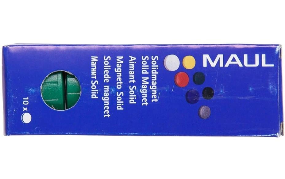 MAUL Starter-Kit – inkl. Ø 32 mm, Kunststoff, grün – für Whiteboards – 10-teilig