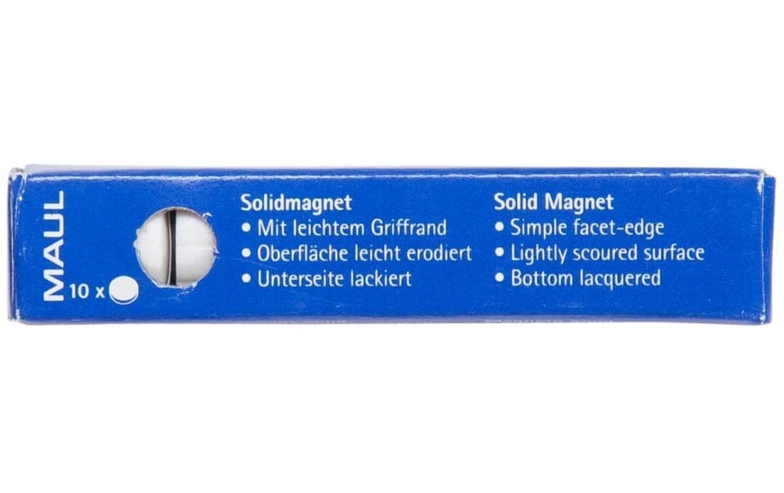 MAUL Starter-Kit, inkl. Magnete (Ø 15 mm, weiss) – für Whiteboards – 10-teilig