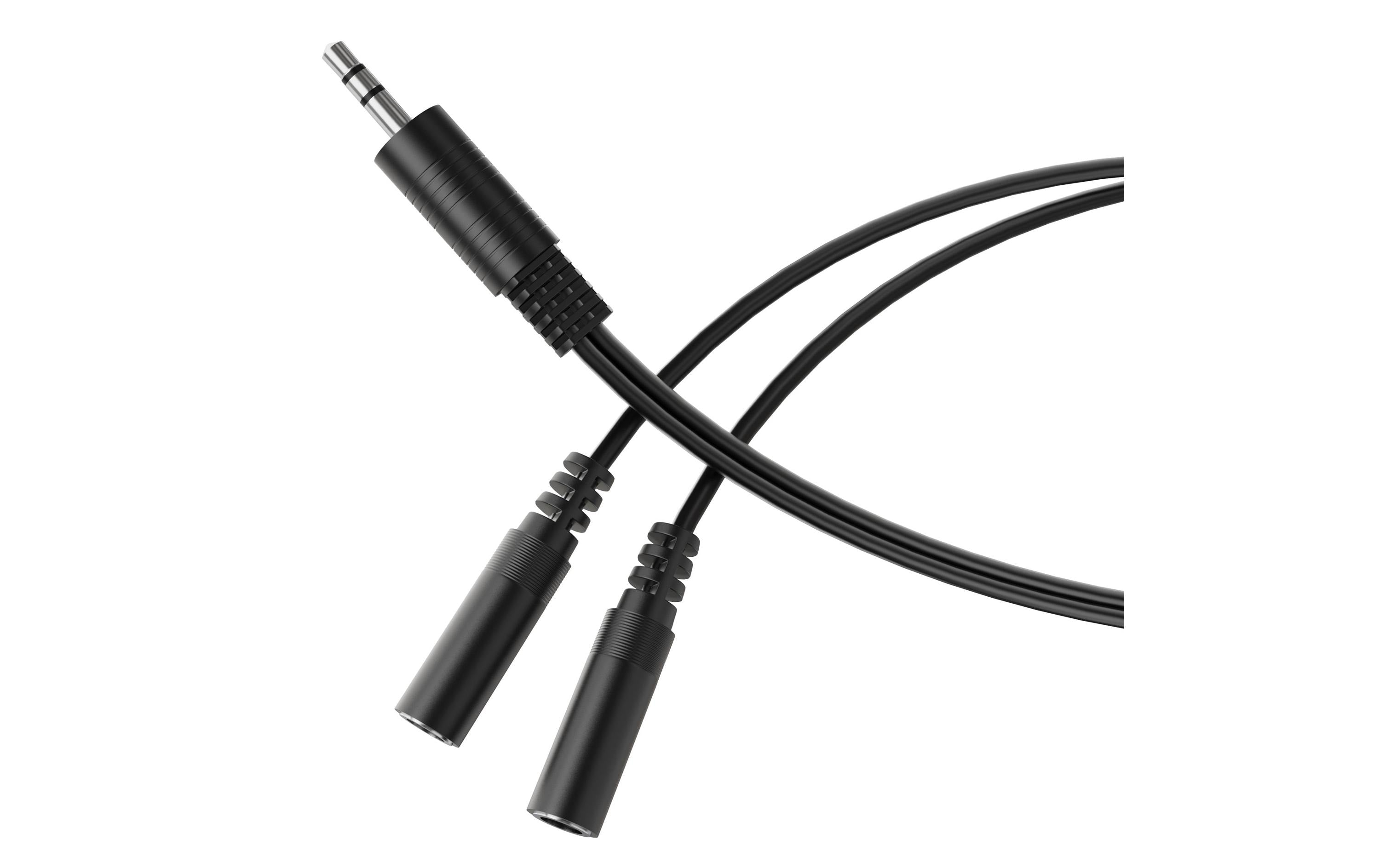 HDSupply 3,5 mm Klinkenverlängerung – Stecker zu Buchse – 0,1 m