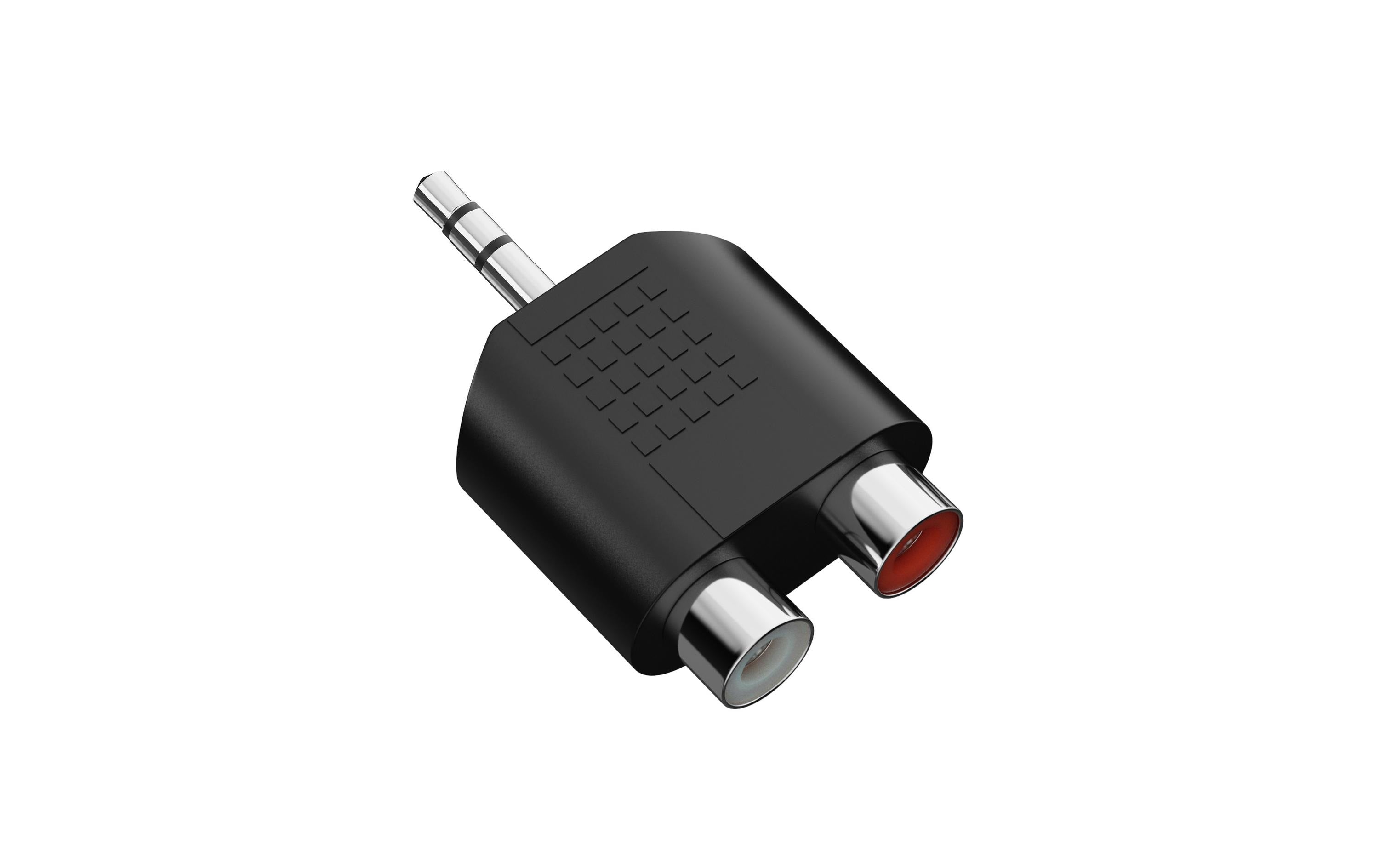 HDSUPPLY 3,5-mm-auf-2×-Cinch-Adapterkabel – 3,5-mm-Klinke Stecker zu 2× Cinch Buchse