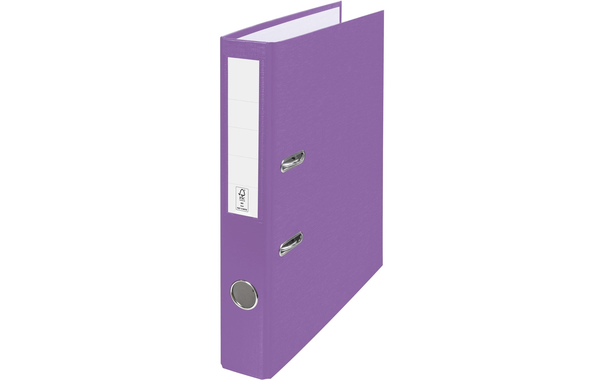 Esselte Swiss Edition ECO Ringbuch – 2-Ring – für A4 – Rückenbreite 5 cm – Violett