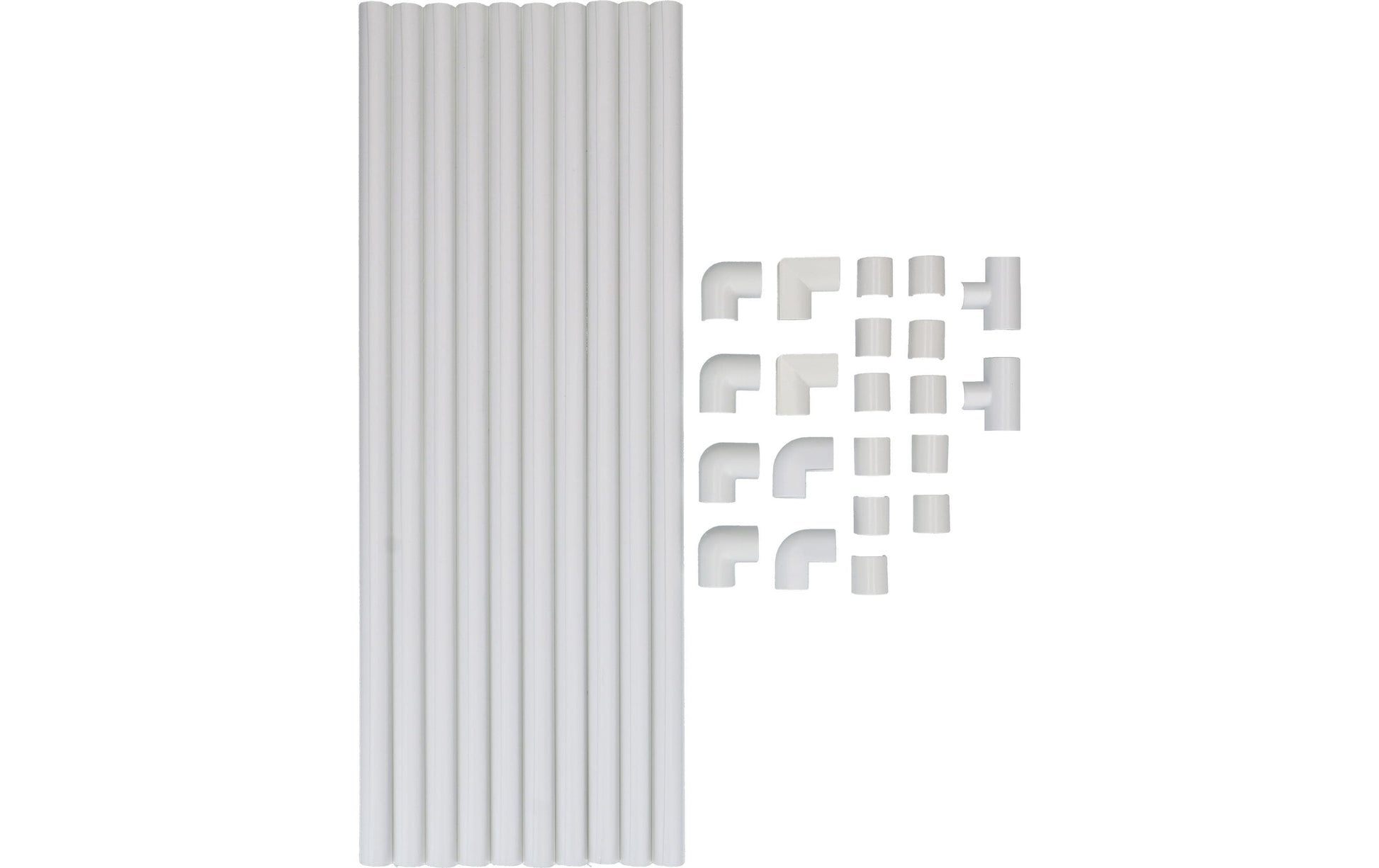 Max Hauri AG Max Hauri Wandkanal – 15 × 12 mm – 4 m – Kunststoff – Weiss, selbstklebend