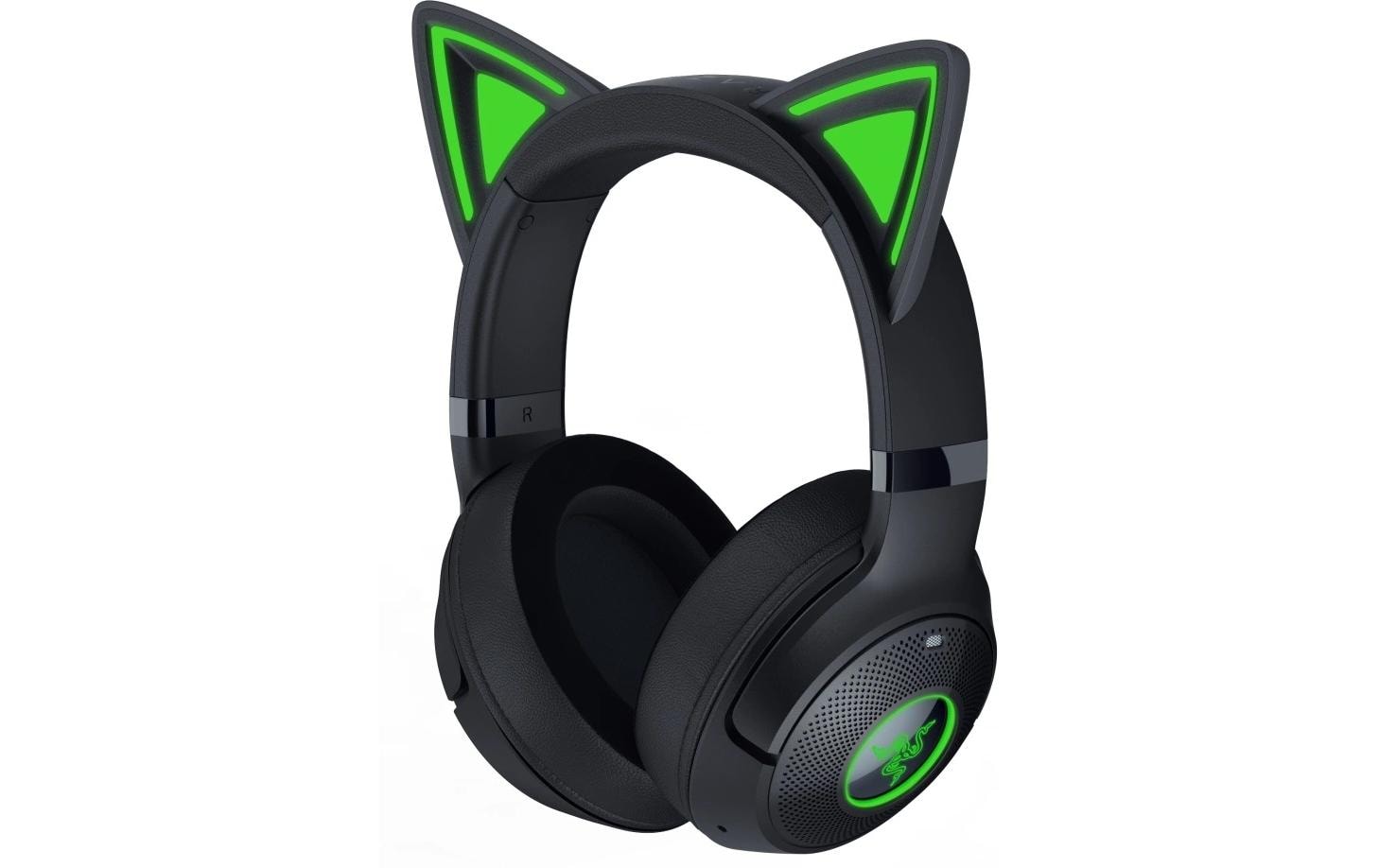 Razer Kraken Kitty BT V2 Gaming-Headset – Over-Ear, Stereo, BT, ANC, Schwarz, BT 5.2