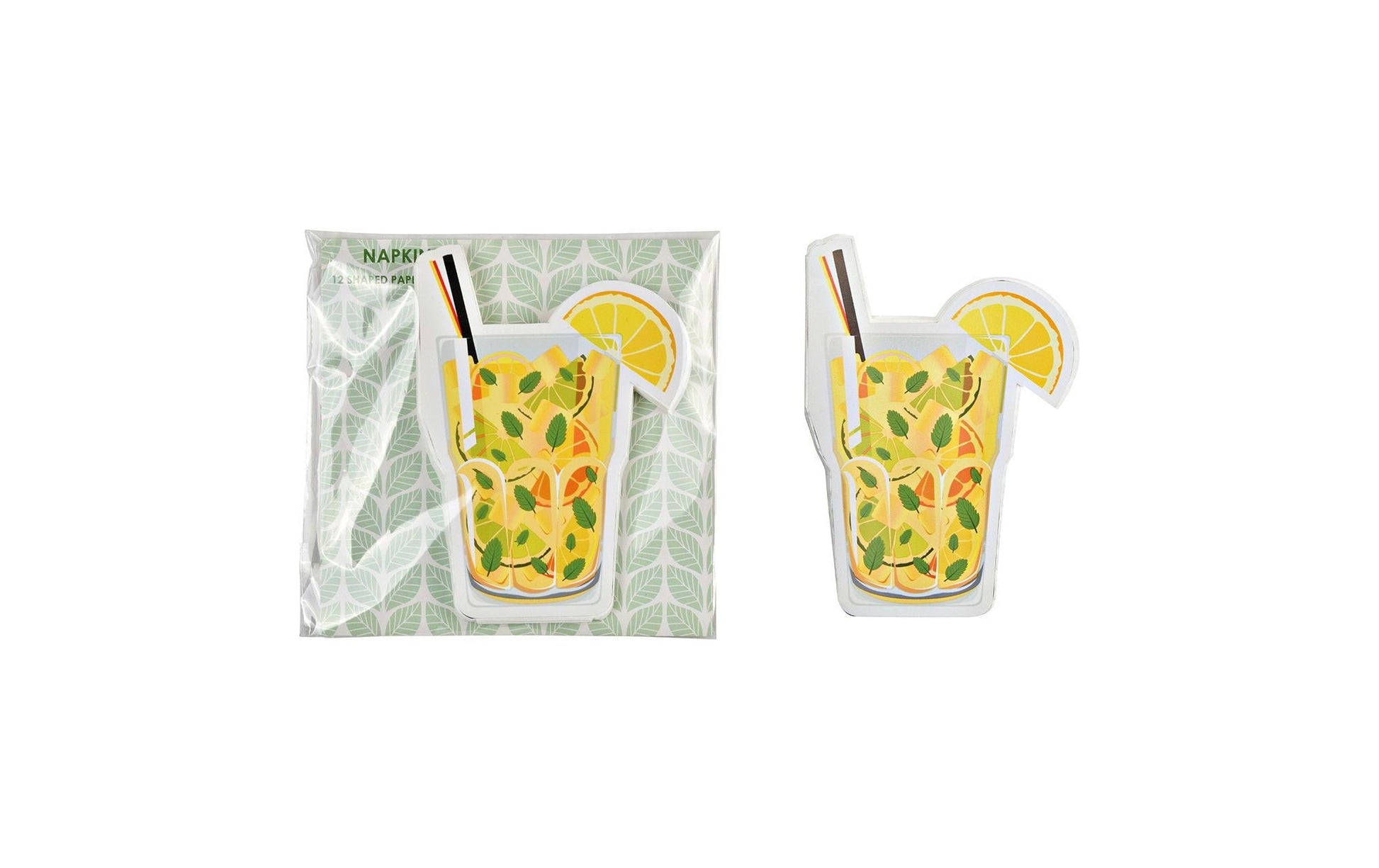 G. Wurm Cocktail-Servietten – 33 × 33 cm, 3-lagig