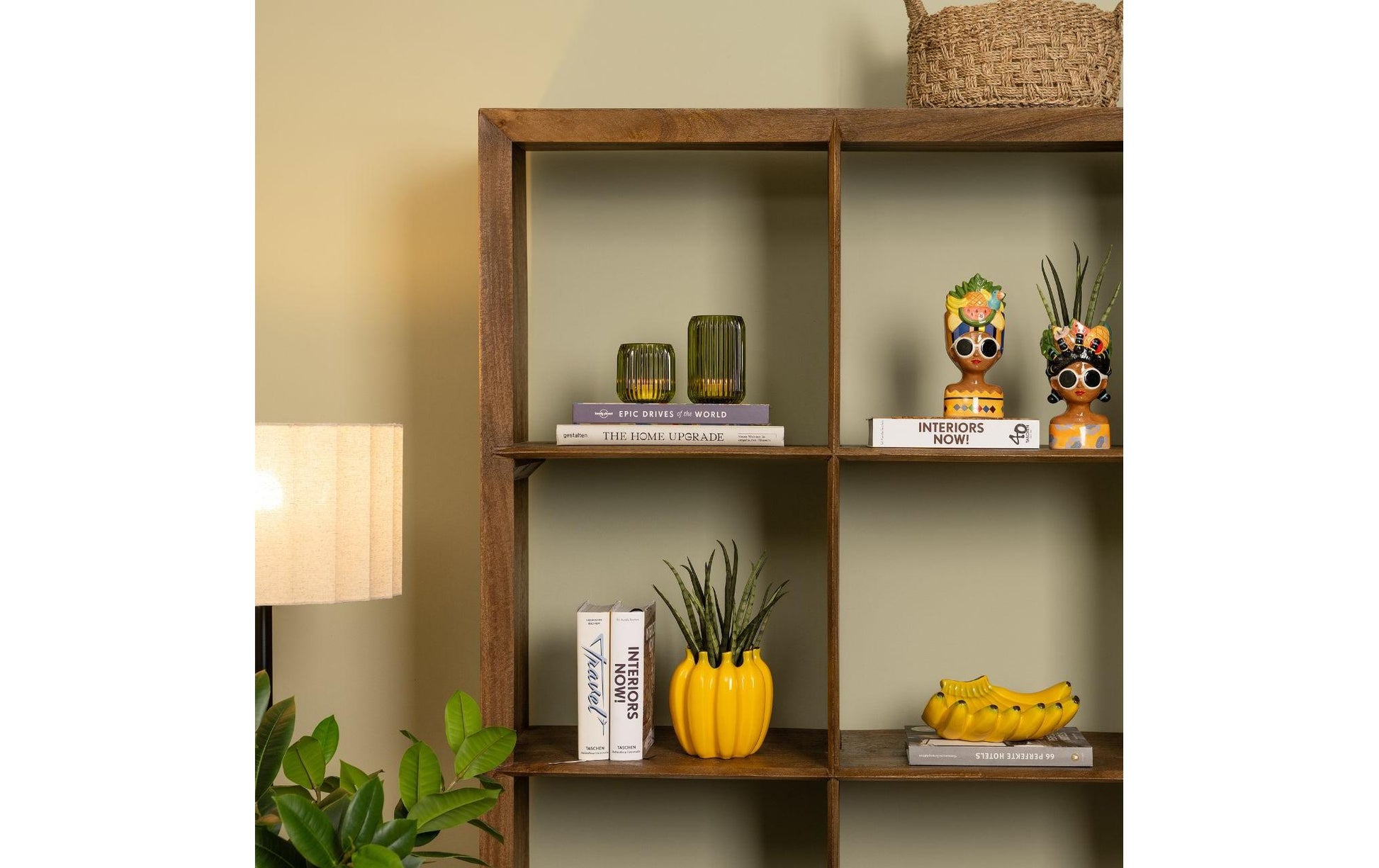 G. Wurm Schale Banane – 23,0 × 19,0 × 7,0 cm, Keramik, Gelb