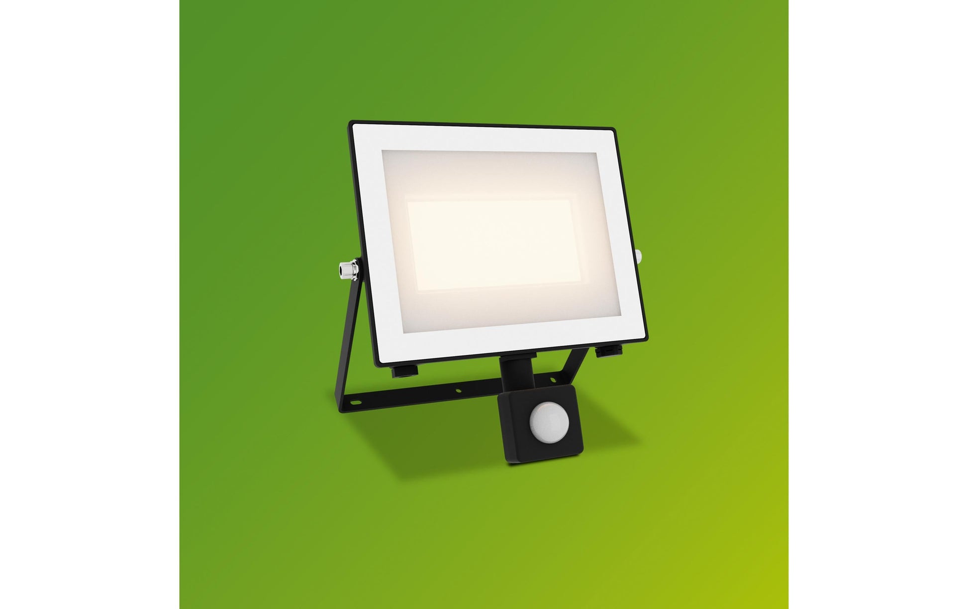 Philips by Signify Philips Aussenwandleuchte – Warmweiss, 3000 K – IP65 – Netzbetrieb – mit Bewegungsmelder – Schwarz – Aluminium