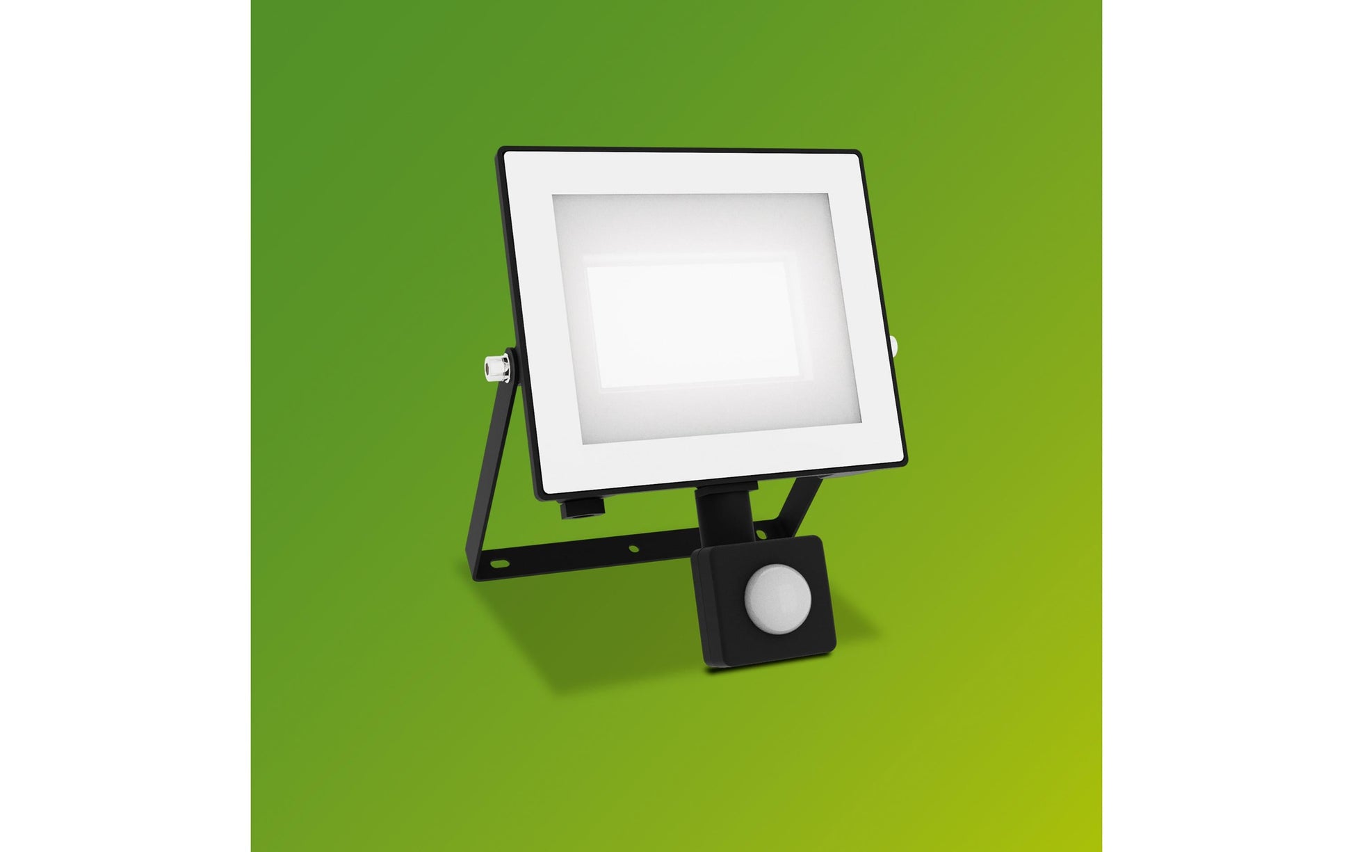 Philips by Signify Philips Aussenwandleuchte – Kaltweiss, 5000 K, IP65, Netzbetrieb, mit Bewegungsmelder, Schwarz, Aluminium