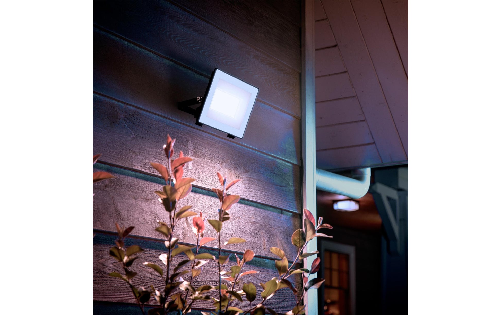 Philips Aussenwandleuchte – 2'650 lm, 14 W – Kaltweiss, 5000 K – IP65 – Netzbetrieb – Grau – Aluminium