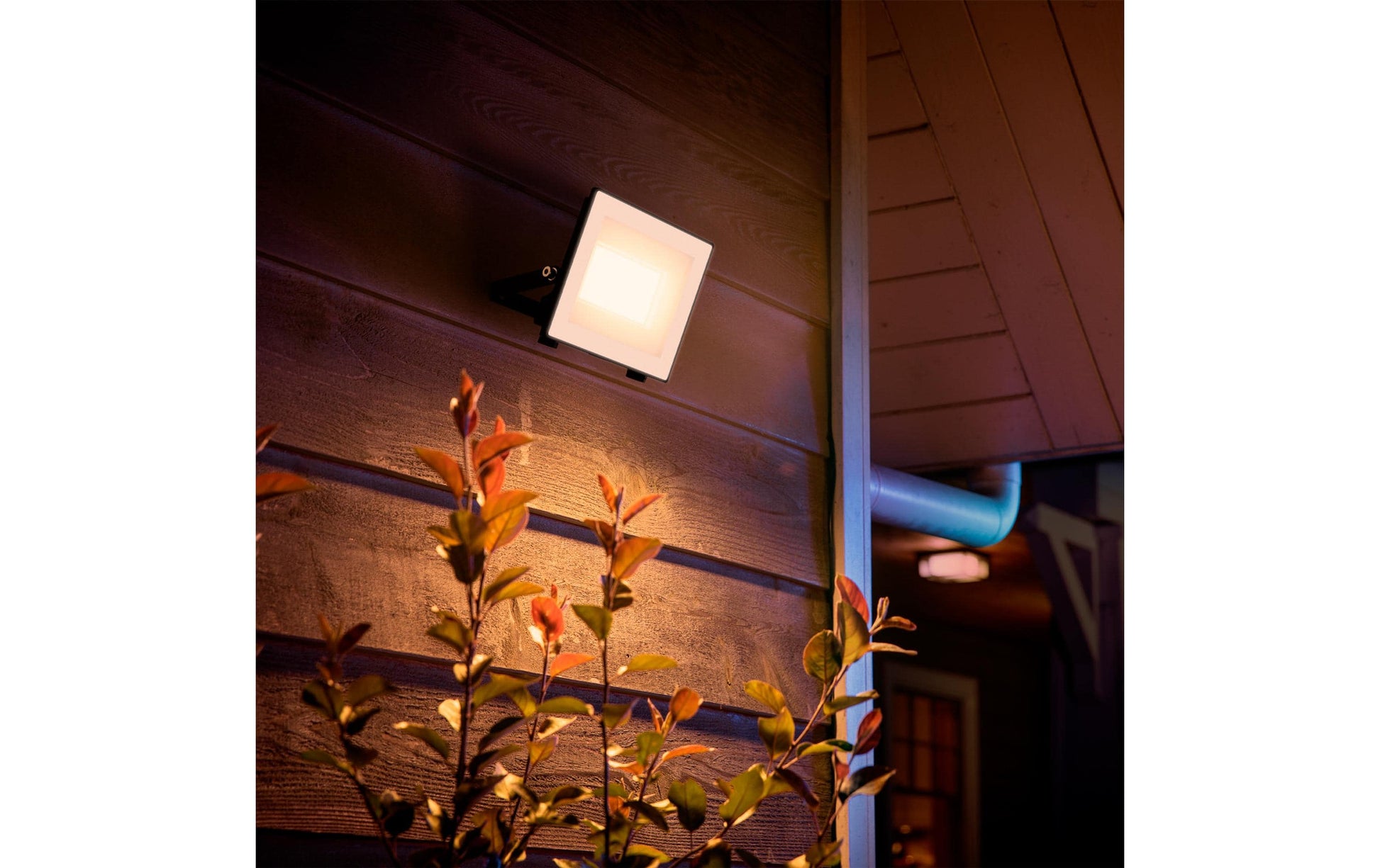 Philips Arbeitsstrahler – 2600 lm, 14 W – Warmweiss, 3000 K – IP65 – Netzbetrieb – Anthrazit, Aluminium