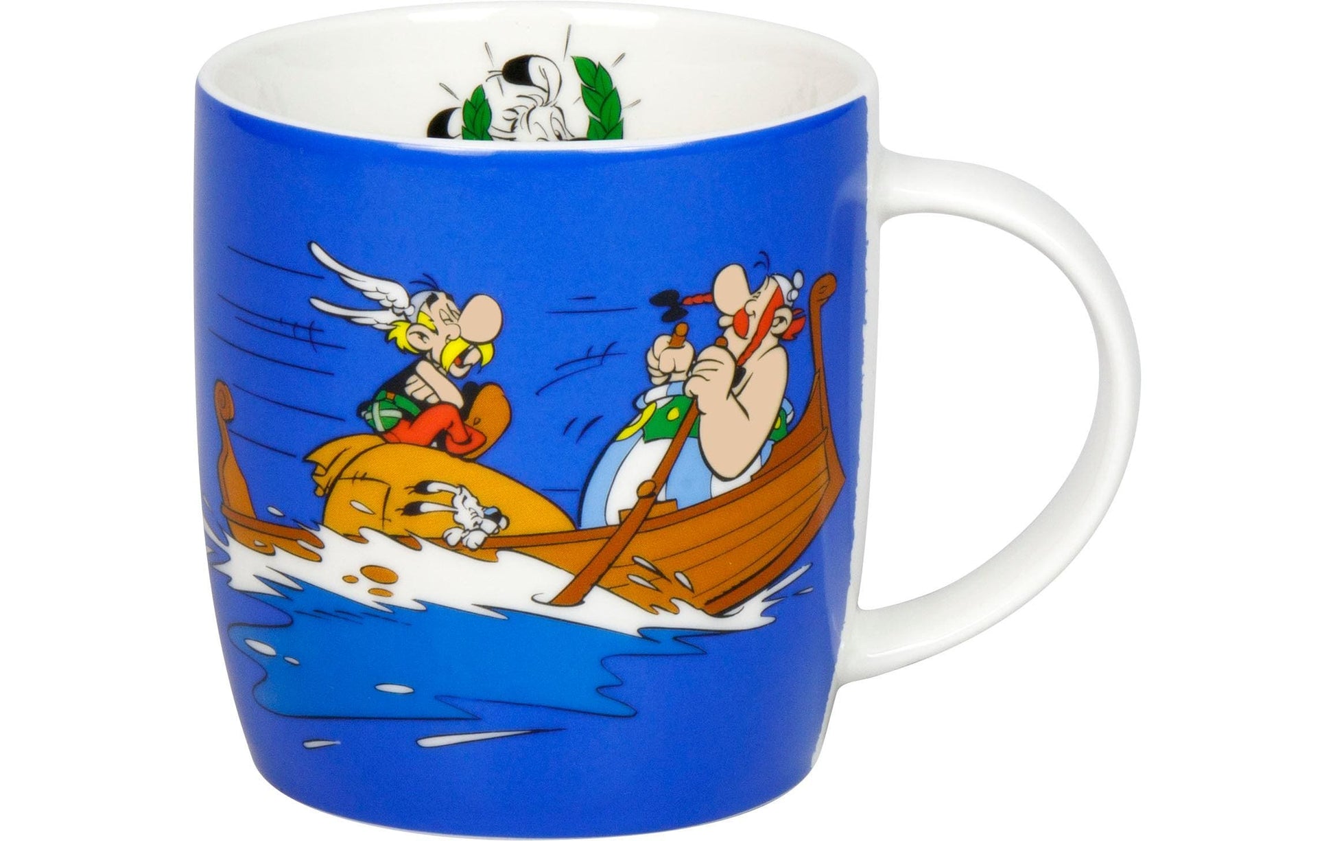 Könitz Porzellan Könitz Becher – 400 ml, Ø 8,7 cm, Knochenporzellan, Blau, spülmaschinenfest, mikrowellengeeignet