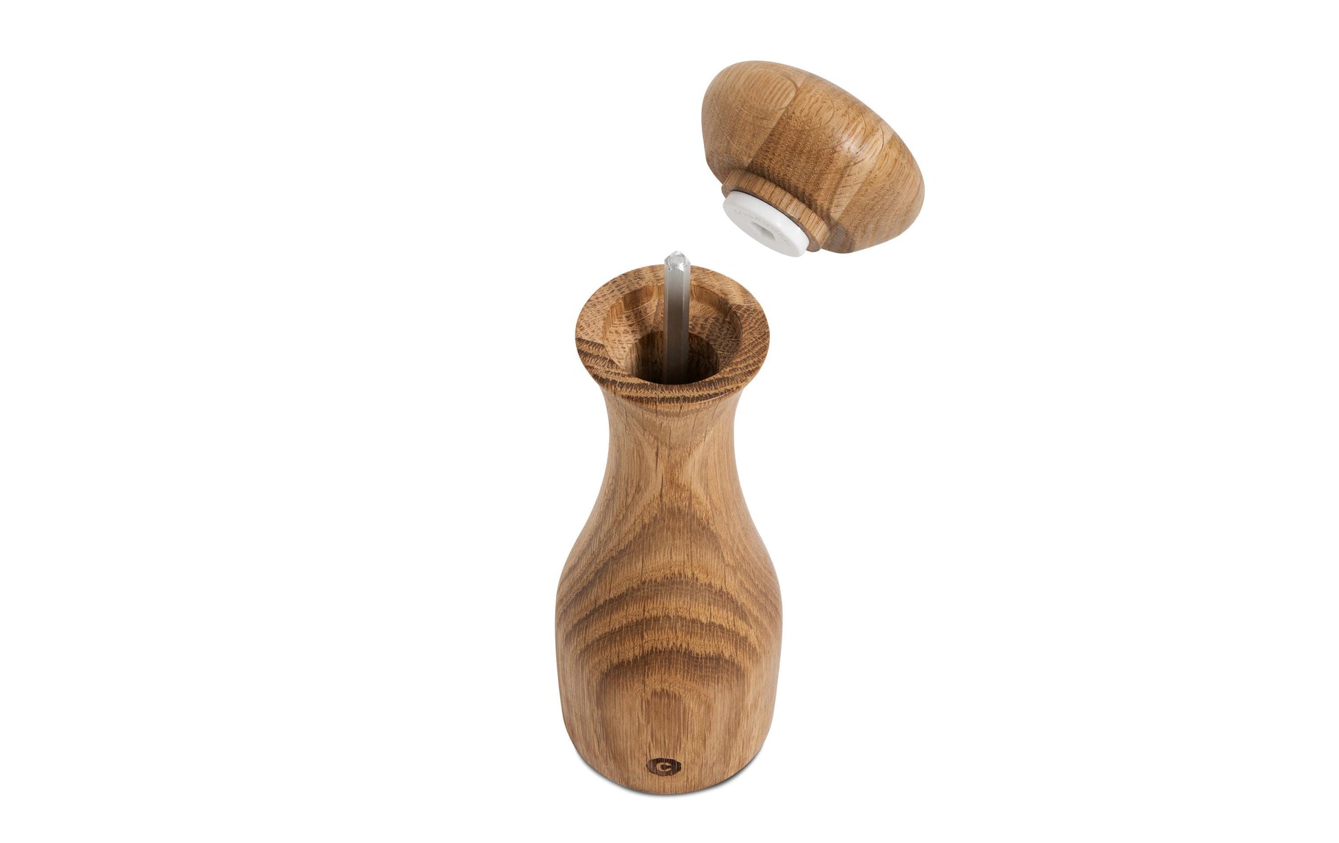 CrushGrind Salz-/Pfeffermühle 19 cm, Holz, Eiche