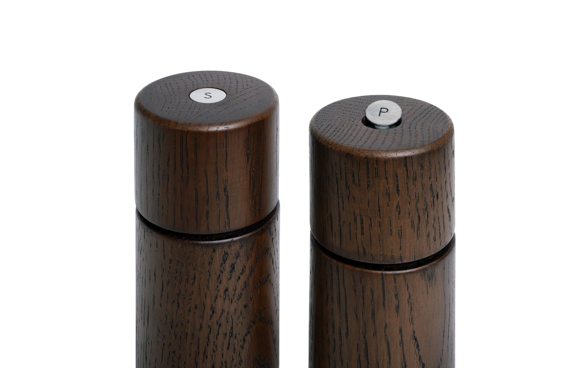 CrushGrind Salz-/Pfeffermühle 12 cm, Holz, Dunkelbraun