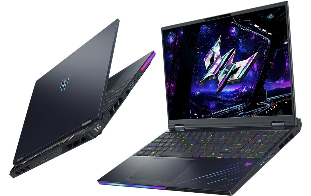 Acer Predator Helios 16 PH16-73-904F Notebook – Wi‑Fi, Ethernet, Bluetooth – Akku 90 Wh
