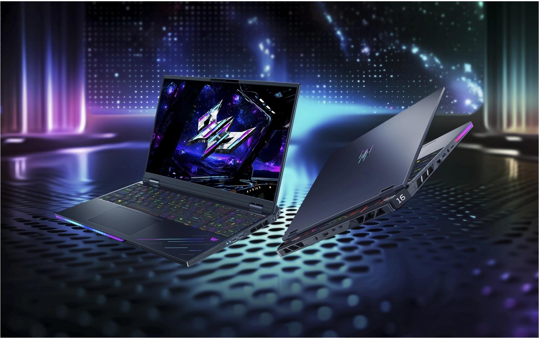 Acer Predator Helios 16, Intel Core Ultra 9 275HX, NVIDIA RTX 5090, 16" WQXGA OLED, 64 GB, 2 TB