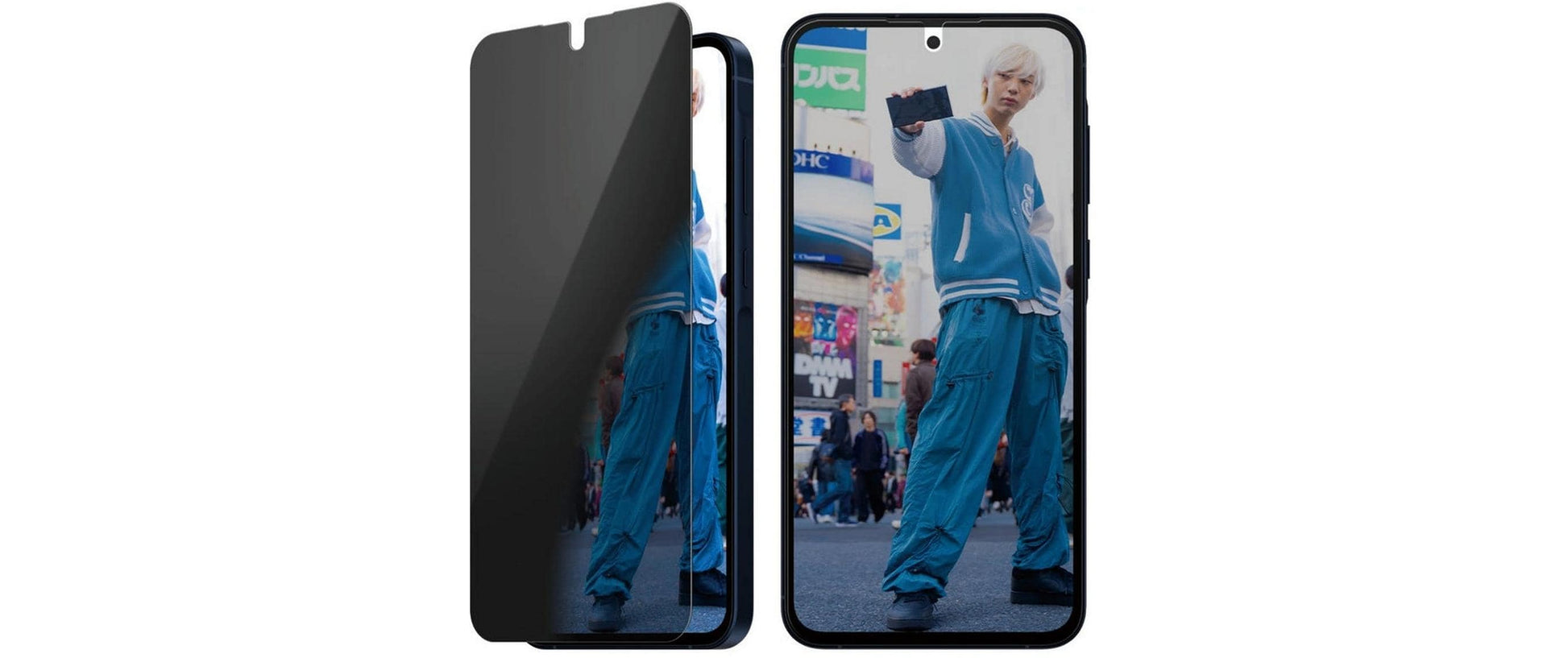 PanzerGlass Privacy-Filter (Panzerglas), Ultra-Weit Passform – für Galaxy A56 5G – mit Applikator