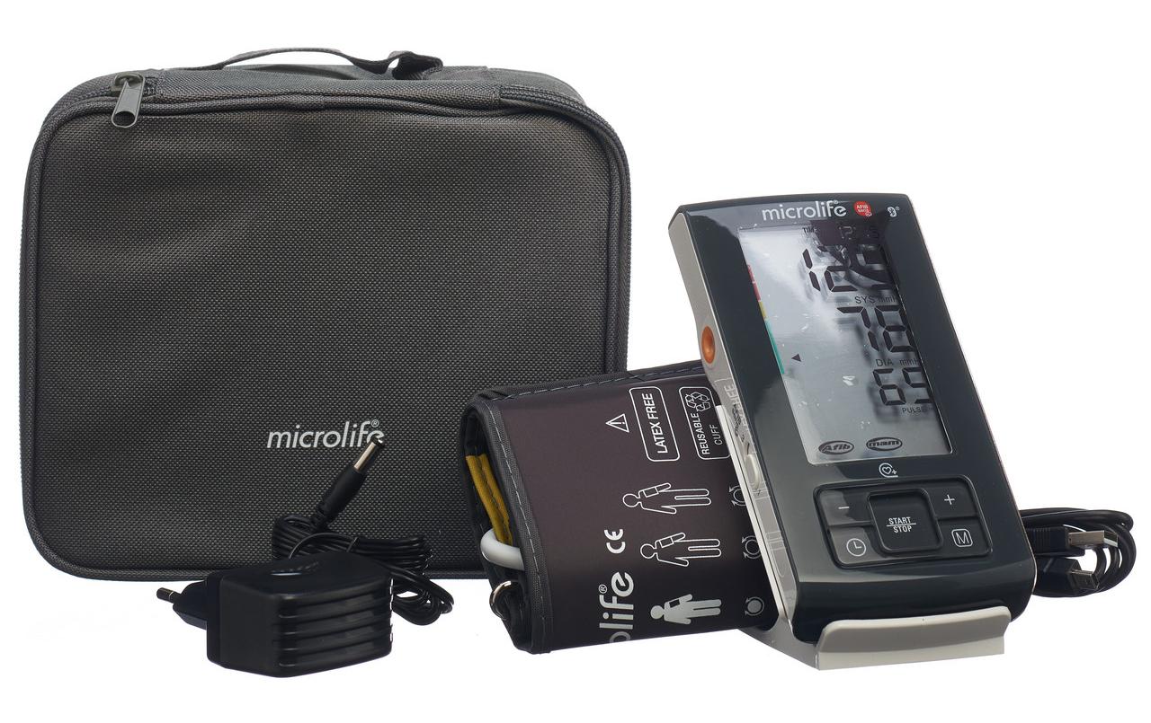 Microlife Blutdruckmessgerät A6 BT – Oberarm – App-kompatibel, Manschette 22–42 cm