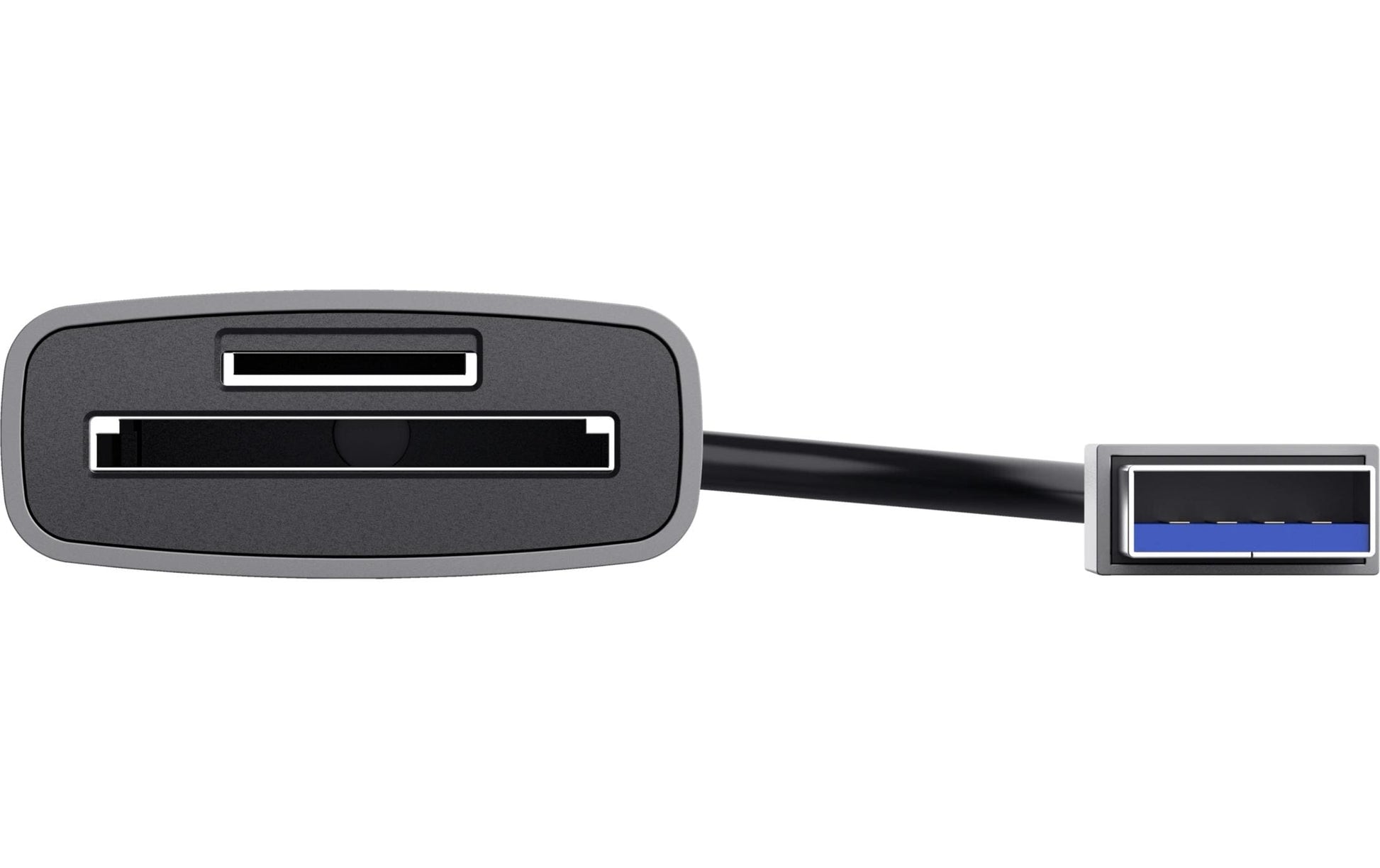 Trust Kartenleser – SD/microSD (SDHC/SDXC), 140 Mbit/s, USB-A, 0,08 m, USB 3.2 Gen 1 (5 Gbit/s) – Aluminium